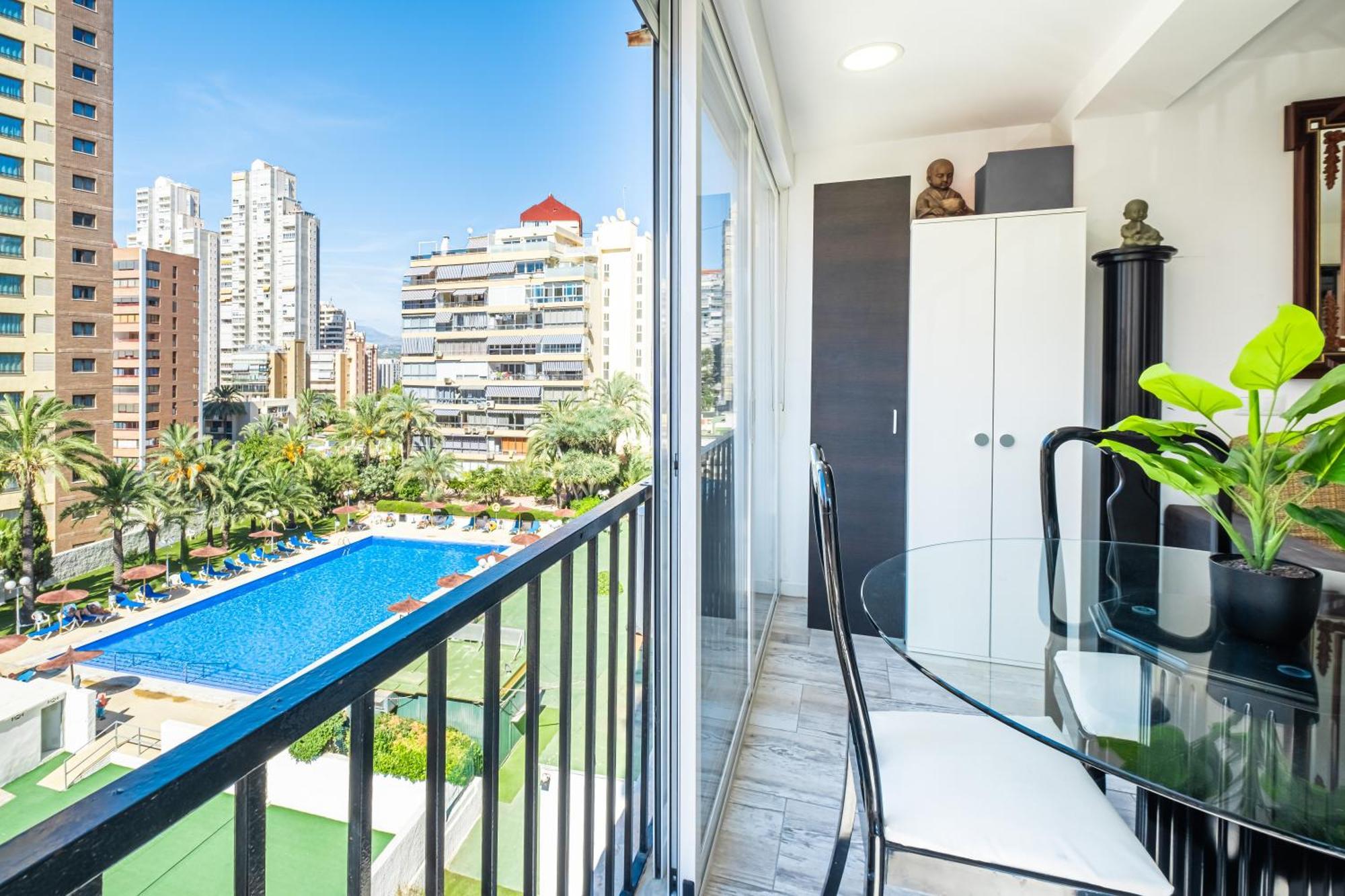 Bermudas 401 Apartment Levante-Rincon De Loix Area Benidorm Eksteriør bilde
